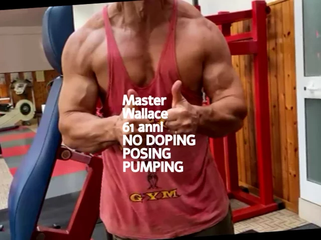Come rimanere magri muscolosi e forti oltre gli anta? VIdeo posing  e pumping di Master Wallace da vedere!